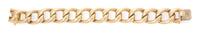 A 14 Karat Yellow Gold Link Bracelet, 63.30 dwts.