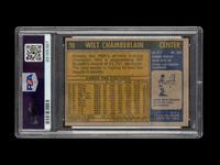 A 1971 Topps Wilt Chamberlain Basketball Card No. 70 (PSA 8 NM-MT)