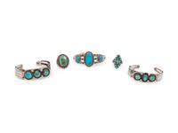 Navajo Silver and Turquoise Navajo Jewelry