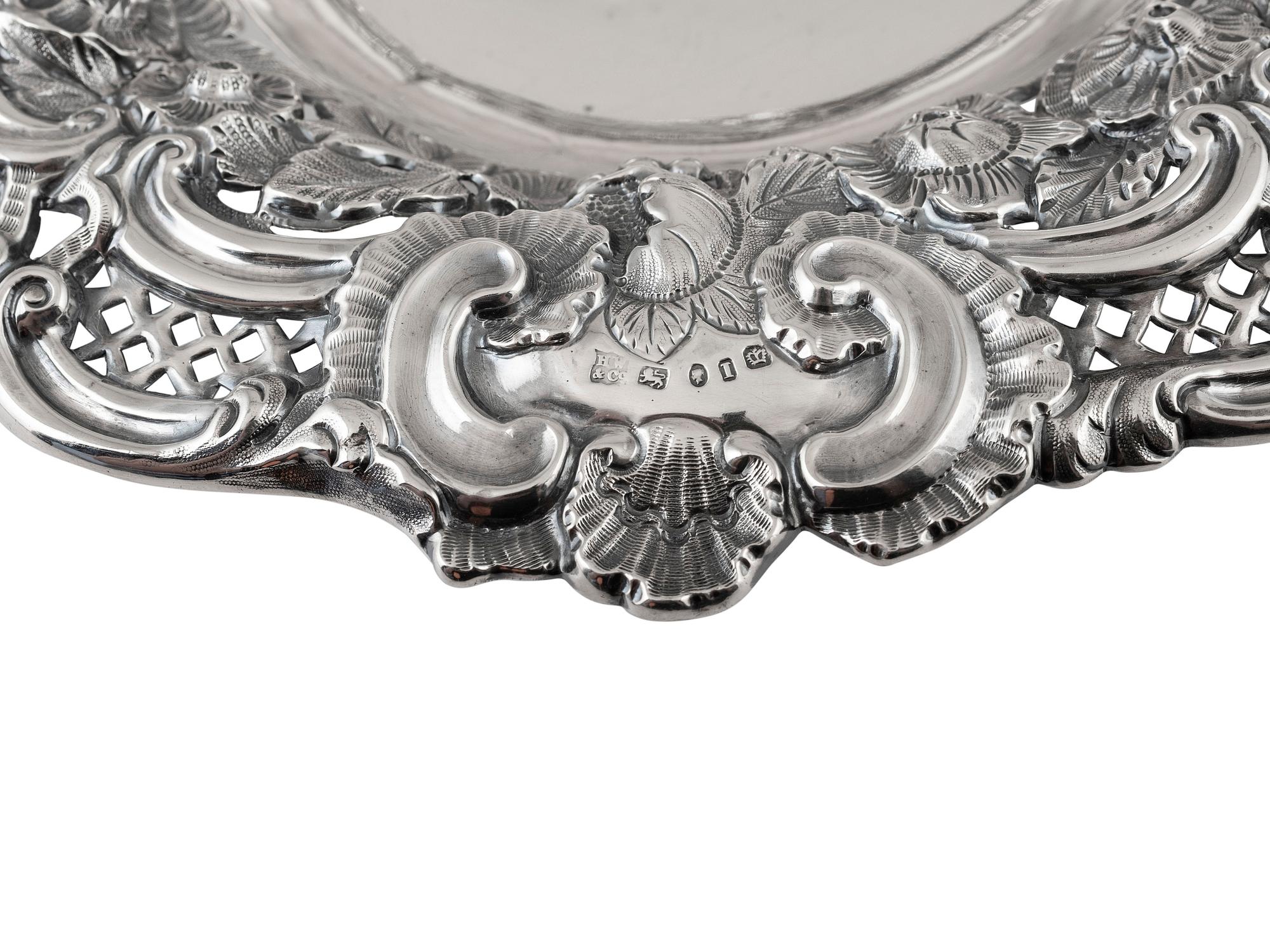 A Victorian Repousse Silver Bowl