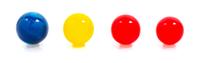 Mark Matthews, (American, b. 1948), Collection of Four Art Glass Marbles