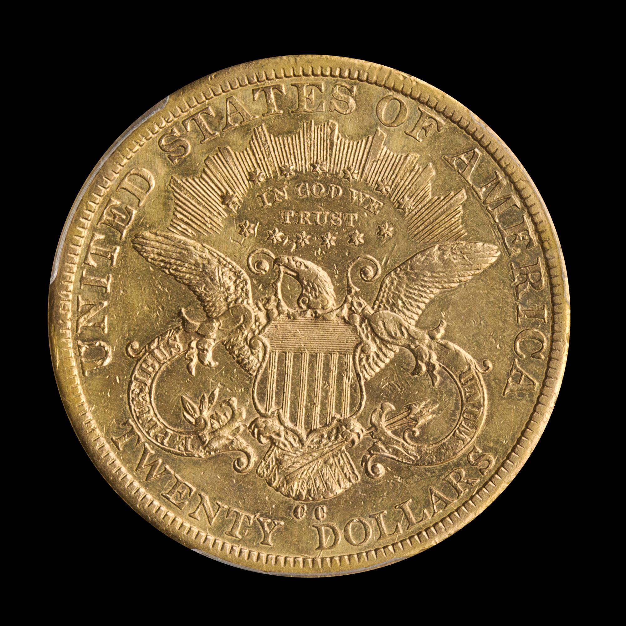 A United States 1878-CC Liberty Head $20 Gold Coin