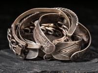 Navajo Silver Cuff Bracelets