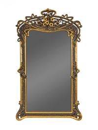 A French Art Nouveau Style Mirror — CIRCA 1900