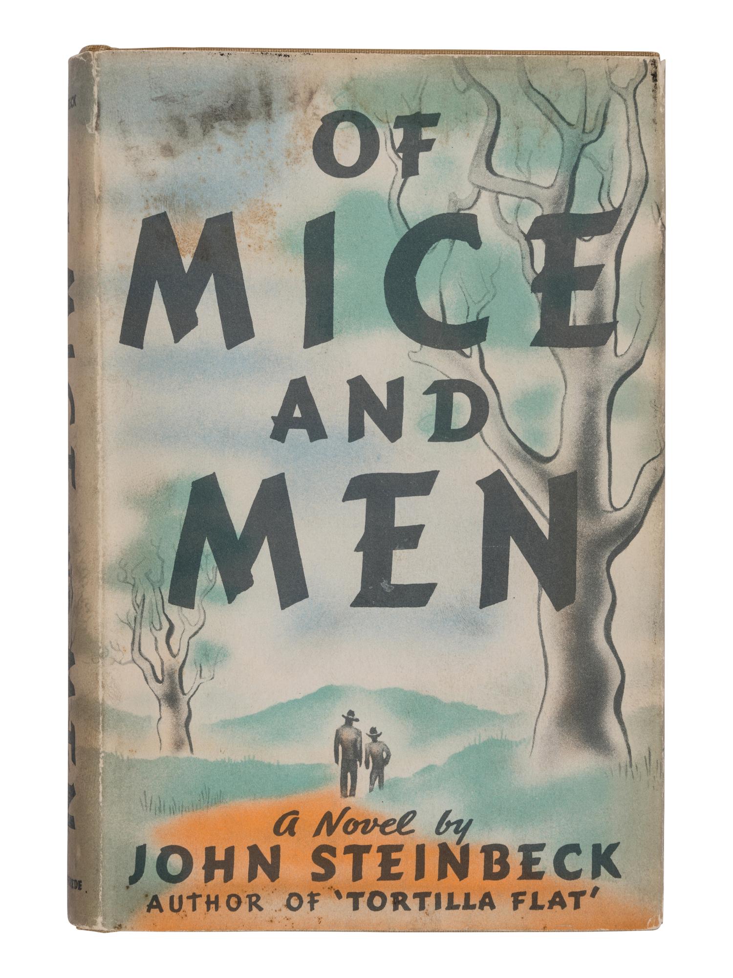 STEINBECK, John (1902-1968). Of Mice and Men . New York: Covici-Friede, 1937.