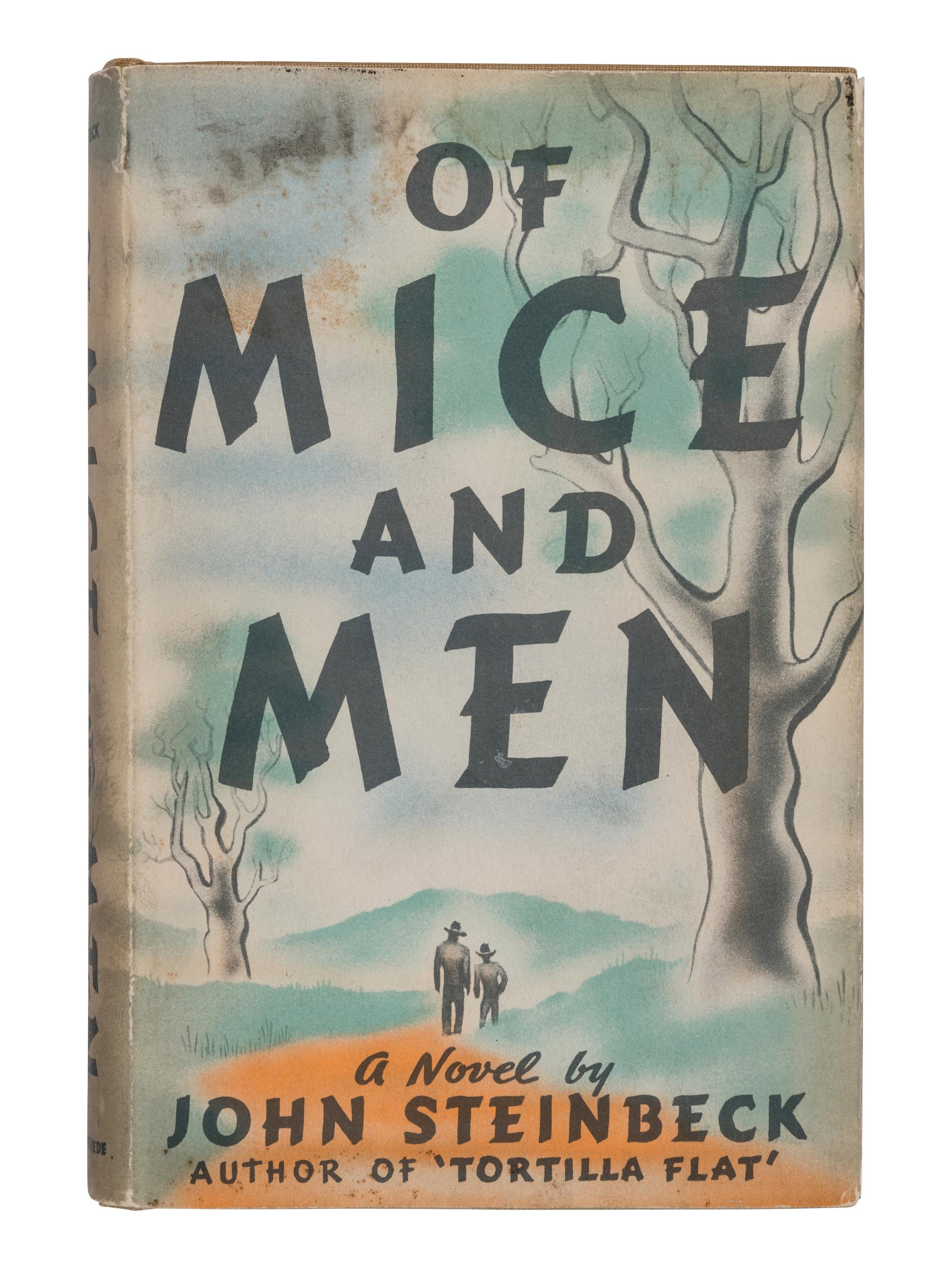 STEINBECK, John (1902-1968). Of Mice and Men . New York: Covici-Friede, 1937.