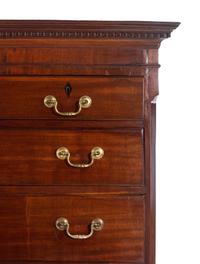 A George III Mahogany Chest-on-Chest