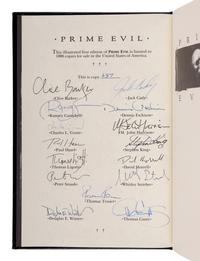 [KING, Stephen (b. 1947)]. Prime Evil . Douglas E. Winter, editor. West Kington and Hampton Falls: Donald M. Grant, 1988.