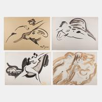 A Group of Four Works
