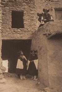 Edward S. Curtis (1868-1952) Hopi Doorway, 1906