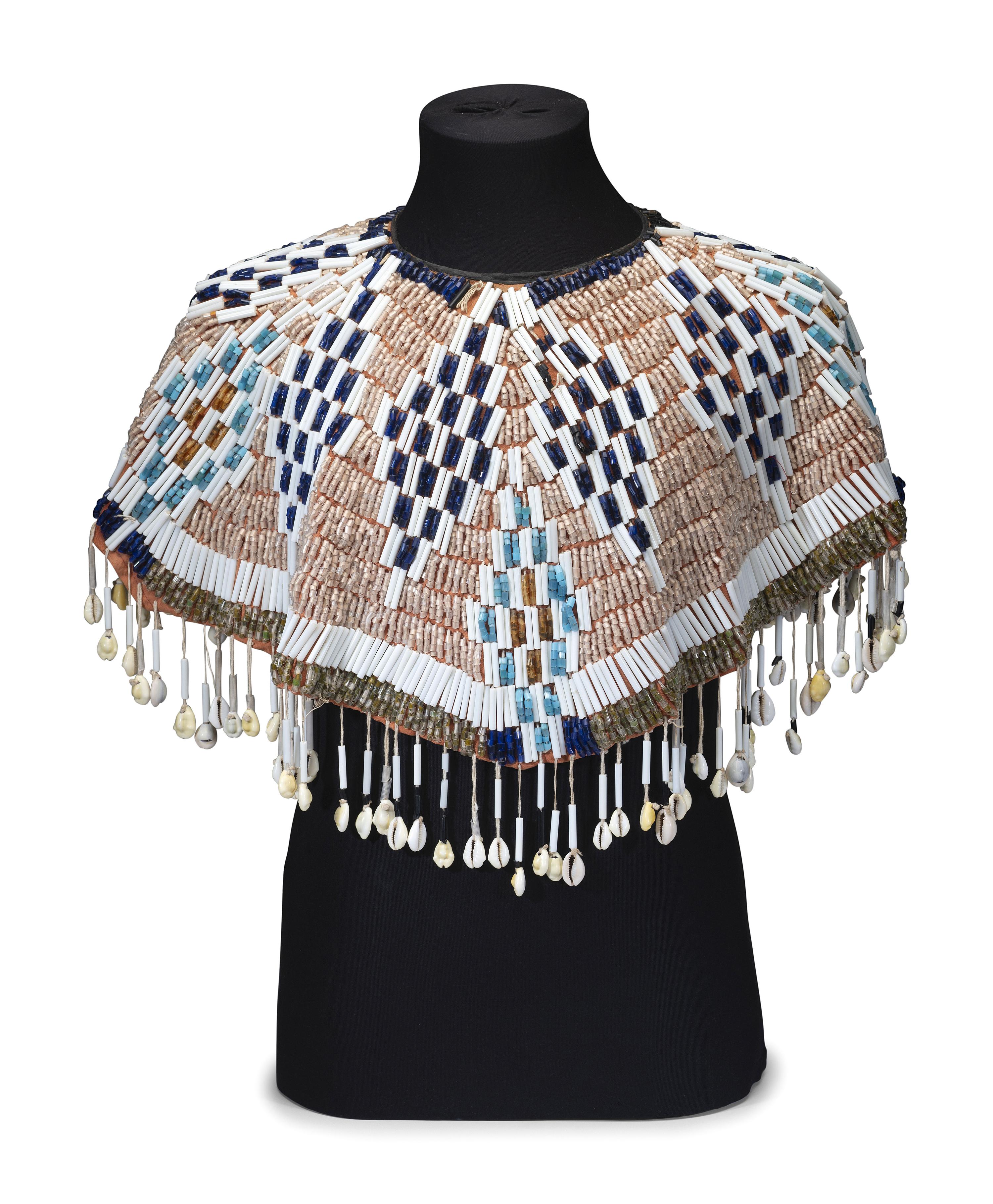 Plateau Beaded Dress Yoke