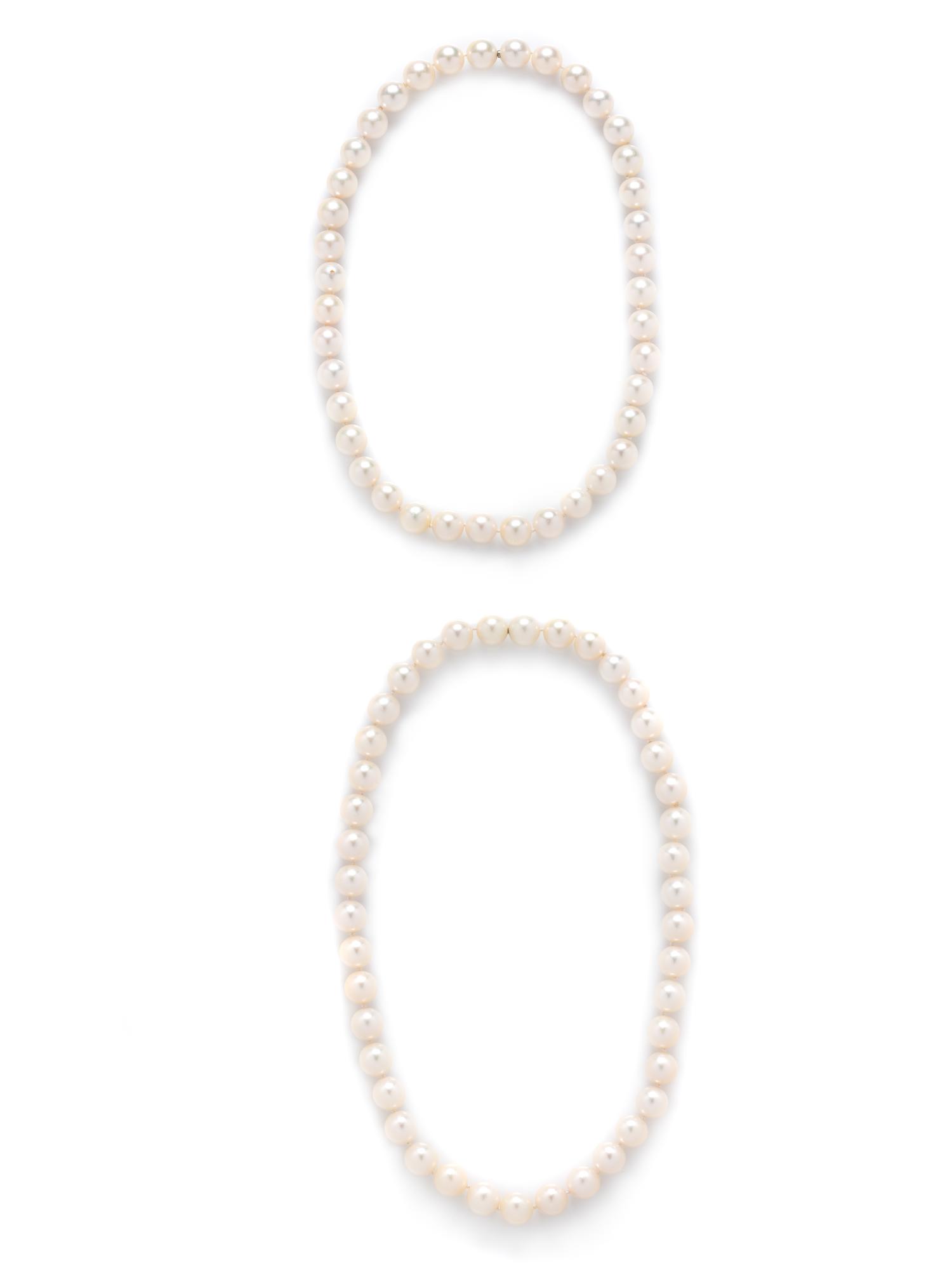 CONVERTIBLE CULTURED PEARL NECKLACE