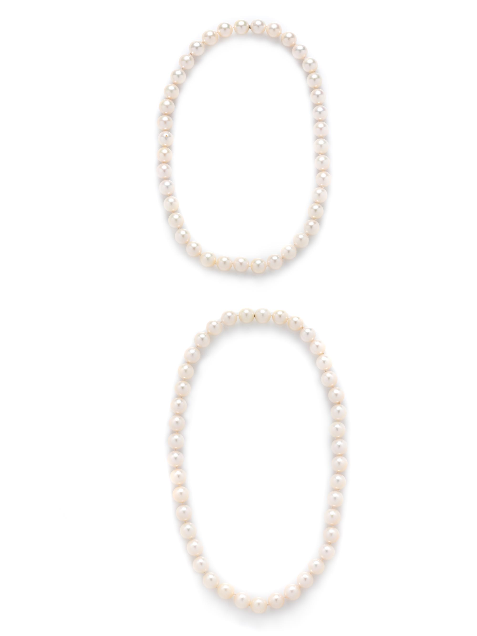 CONVERTIBLE CULTURED PEARL NECKLACE