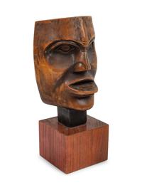 Three Reproduction Northwest Coast-Style Carved Objects