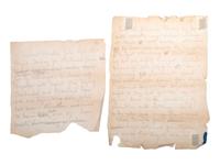 [CIVIL WAR - NAVY]. A group of documents related to the South Atlantic Blockading Squadron with South Carolina interest, including: