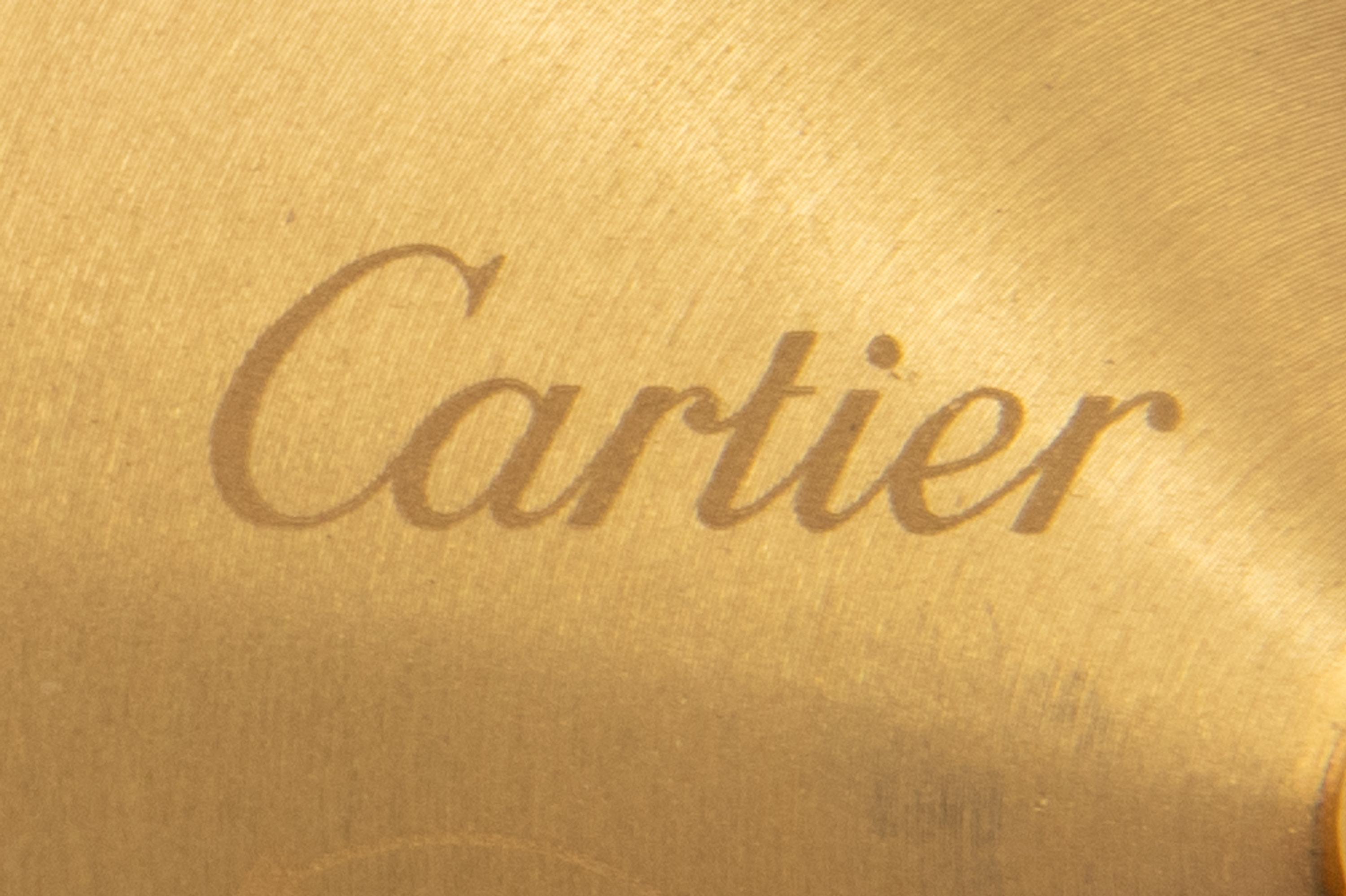 Two Vintage Alarm Clocks by Cartier and Hermès