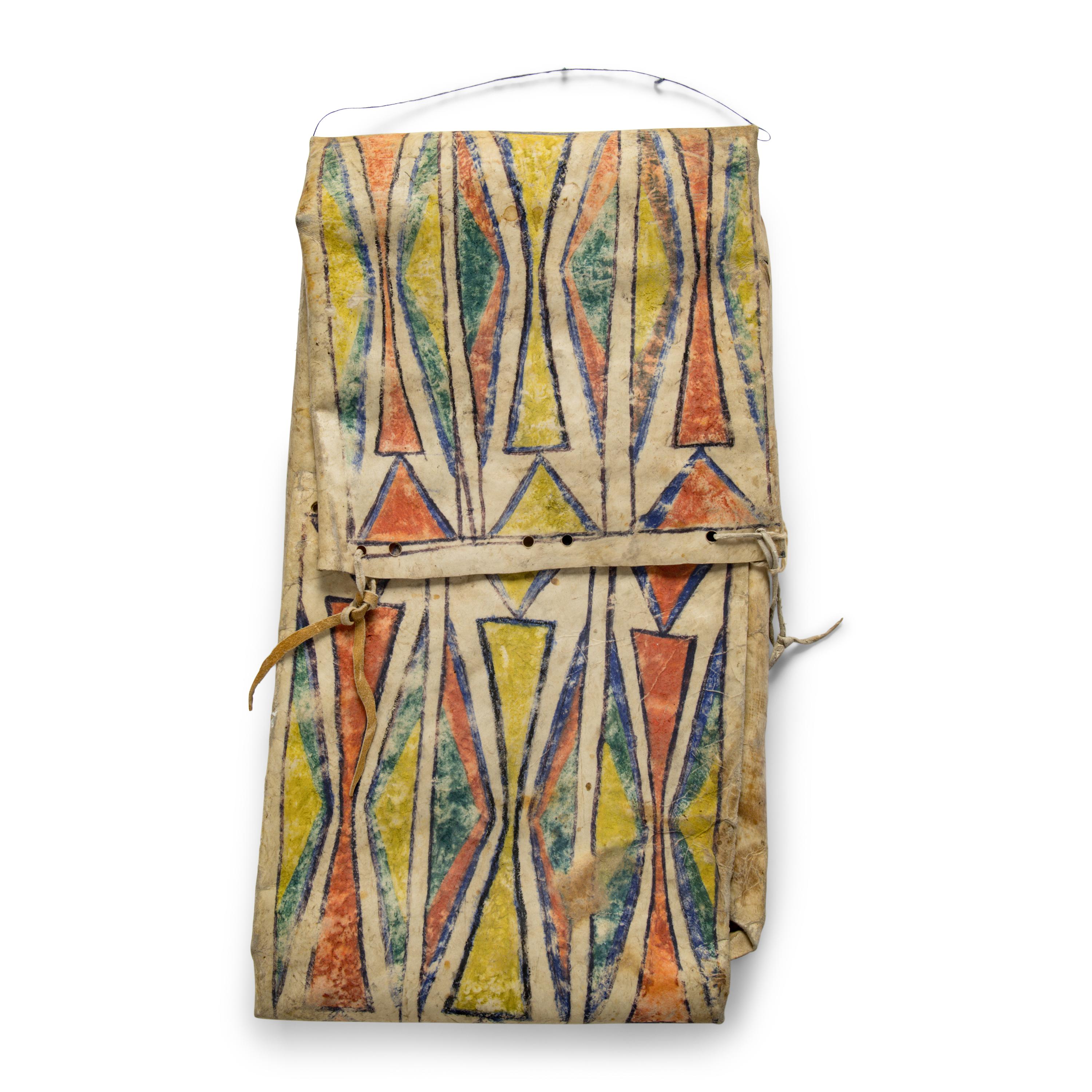 Cheyenne / Arapaho Painted Parfleche Envelope