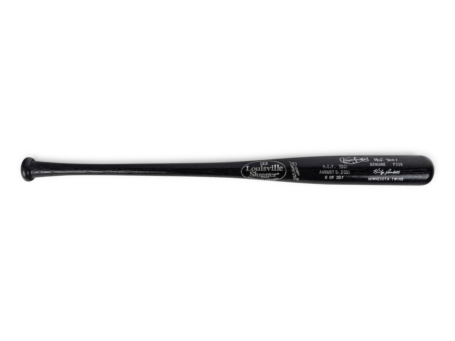A Kirby Puckett Hall of Fame Signed Autograph Limited Edition Bat,