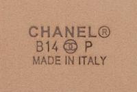 Chanel Leather Belt with Coin Buckle