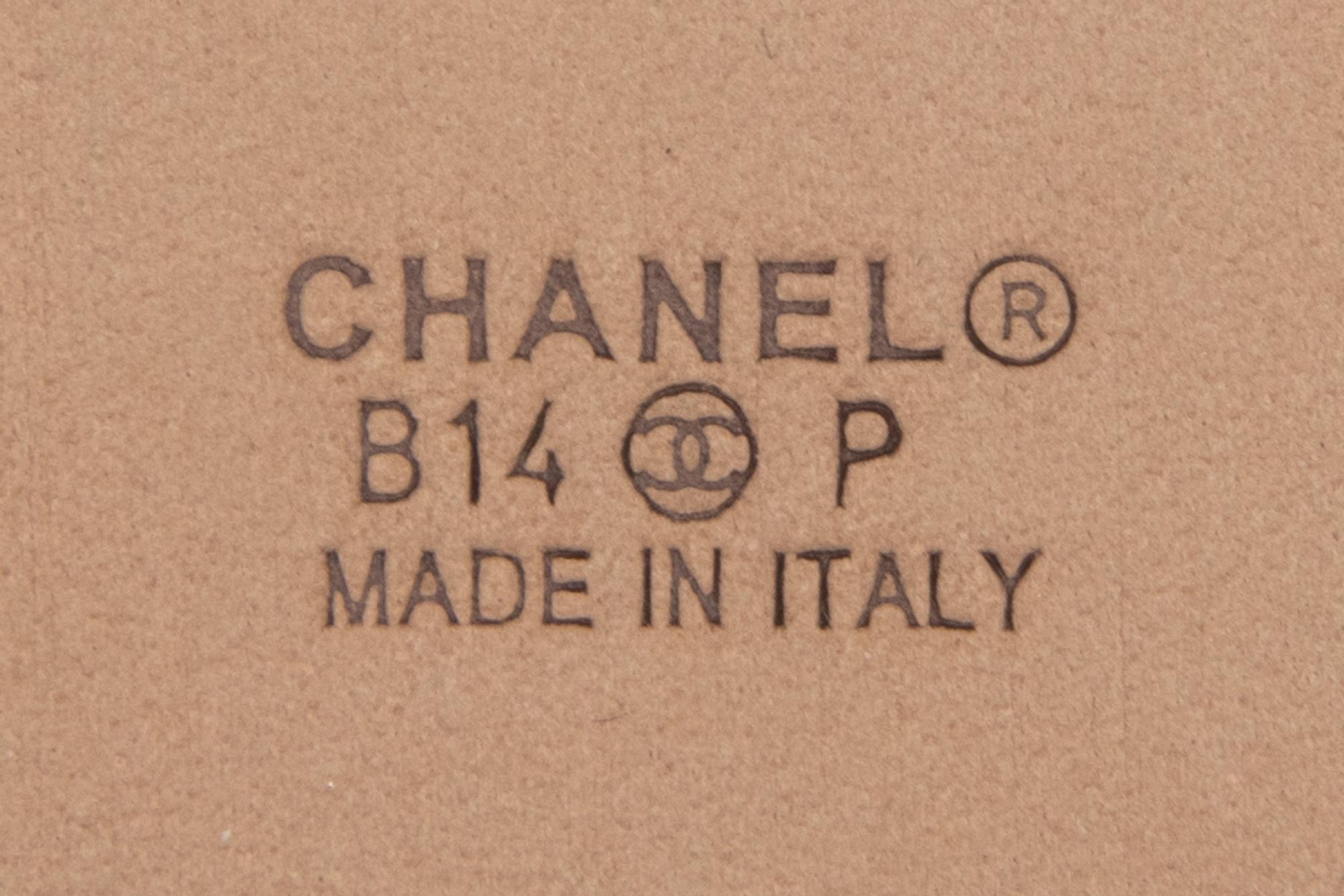 Chanel Leather Belt with Coin Buckle
