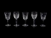 A Group of Waterford Glass Stemware