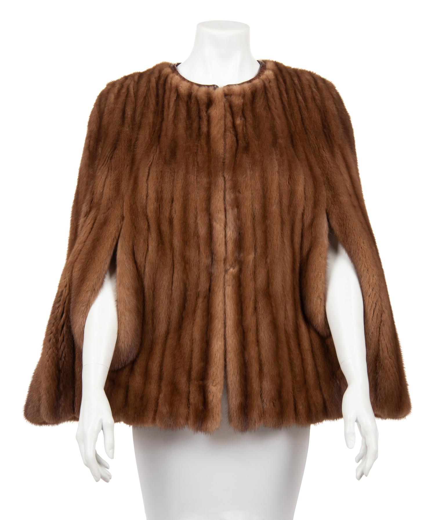 J. Mendel Mink and Alligator Trimmed Jacket