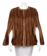 J. Mendel Mink and Alligator Trimmed Jacket