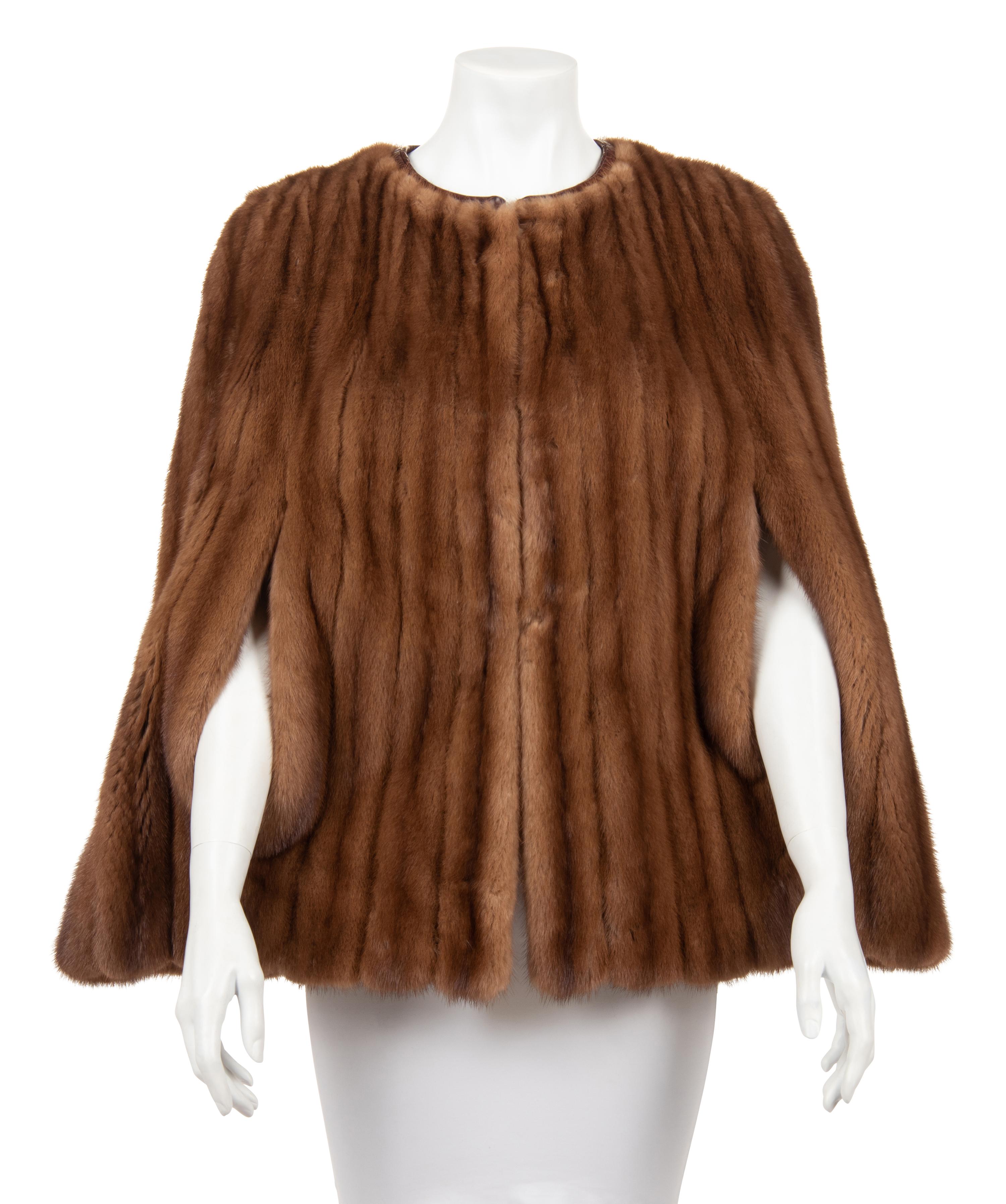 J. Mendel Mink and Alligator Trimmed Jacket