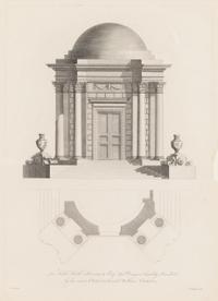 A Set of Three William Chambers (1722-1796) Architectural Study Chromolithographs