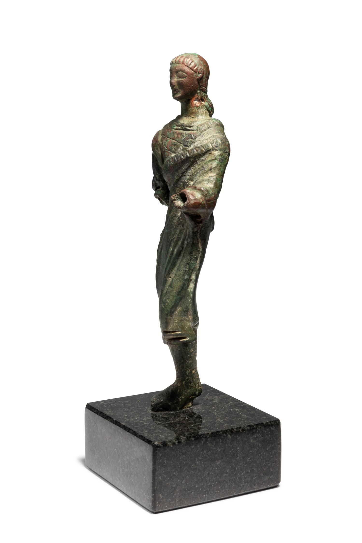 A Greek Bronze Apollo