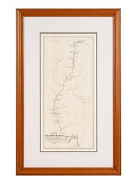 A group of 14 19th and 20th century maps, comprising: