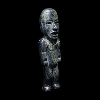 A Teotihuacan Serpentine Standing Figure