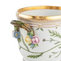 A Royal Copenhagen Flora Danica Porcelain Wine Cooler