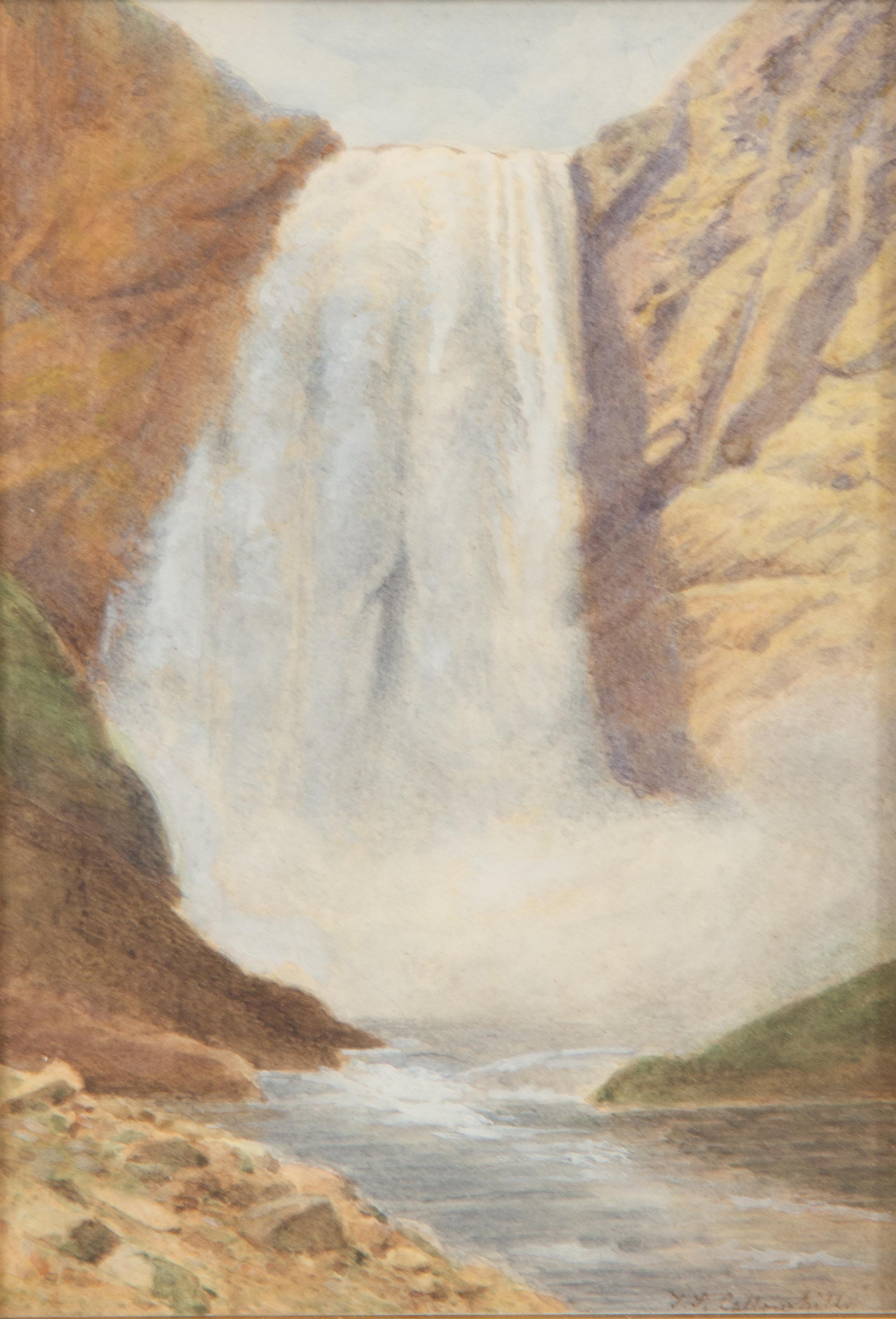 Sidney Thomas Callowhill (American, 1867-1939) — Waterfalls (three works)