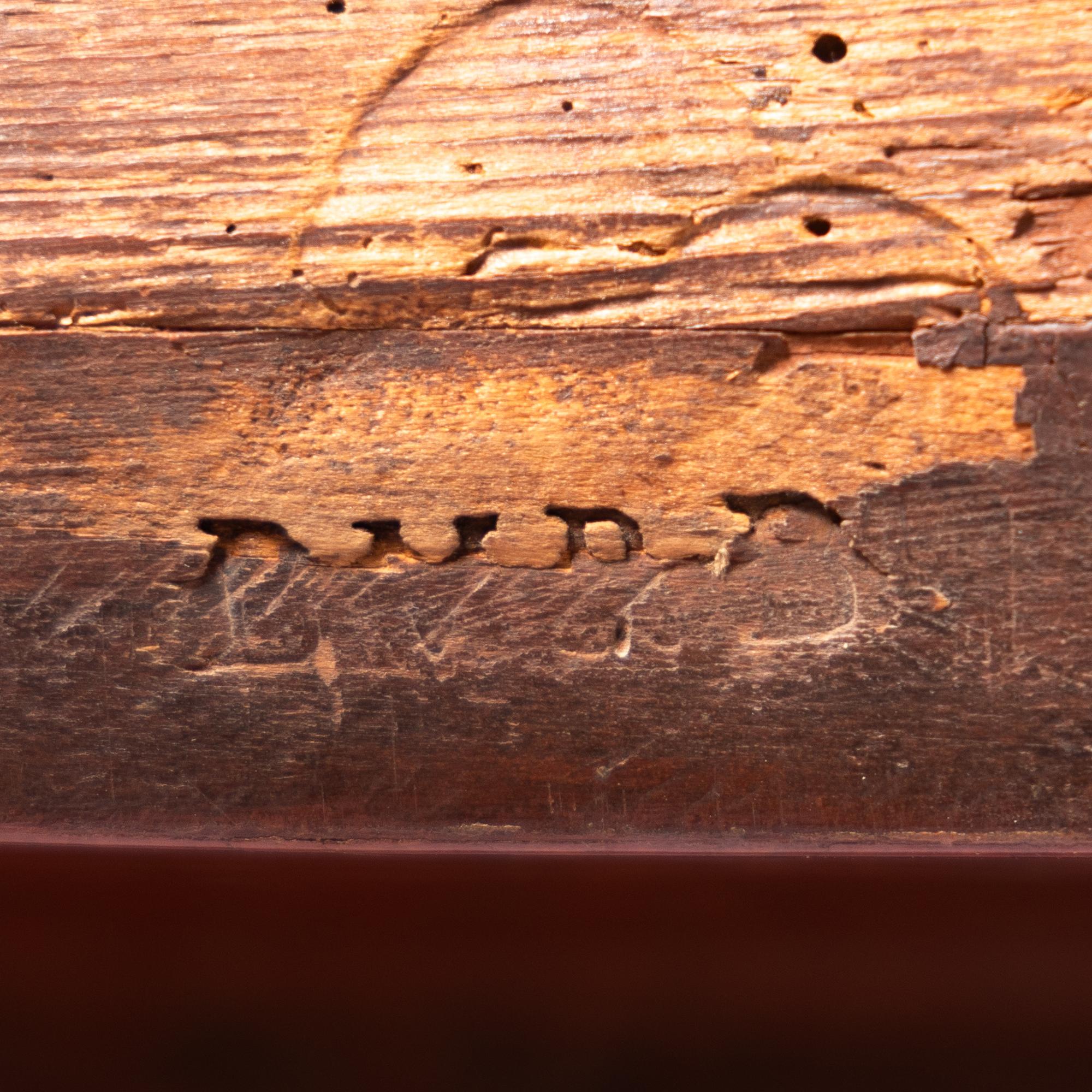 A Louis XV Gilt Bronze Mounted Tulipwood Table à Écrire