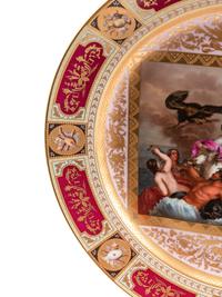 A Vienna Porcelain Charger