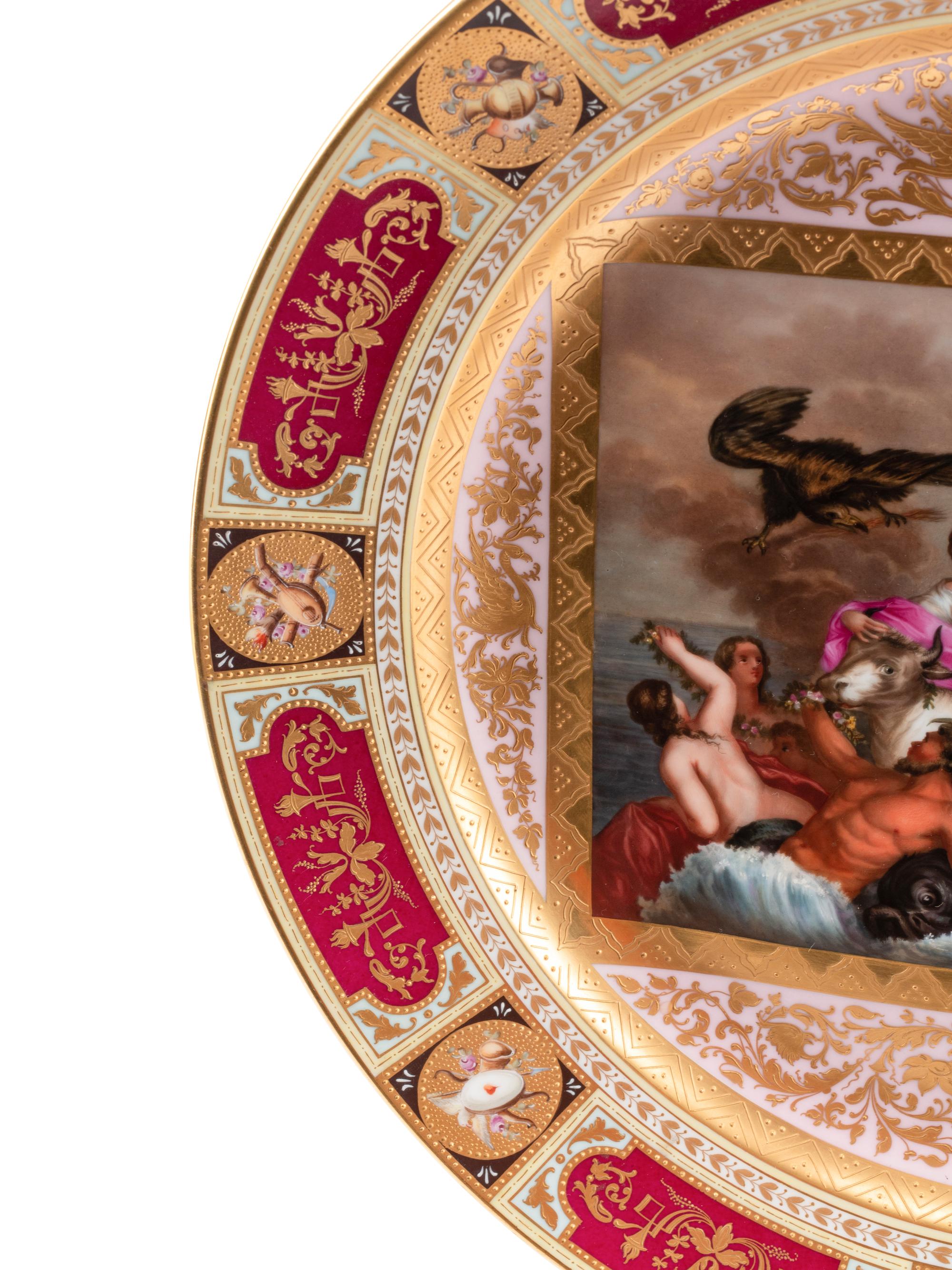 A Vienna Porcelain Charger