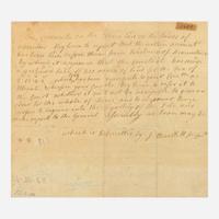 [Declaration of Independence] [New Hampshire] Bartlett, Josiah Autograph Document, signed