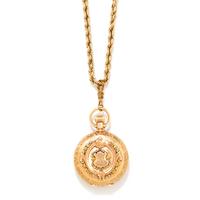 HAMPDEN, 14K TRICOLOR GOLD AND DIAMOND HUNTER CASE POCKET WATCH