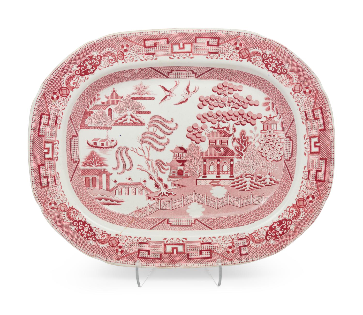 A Davenport Stoneware Platter