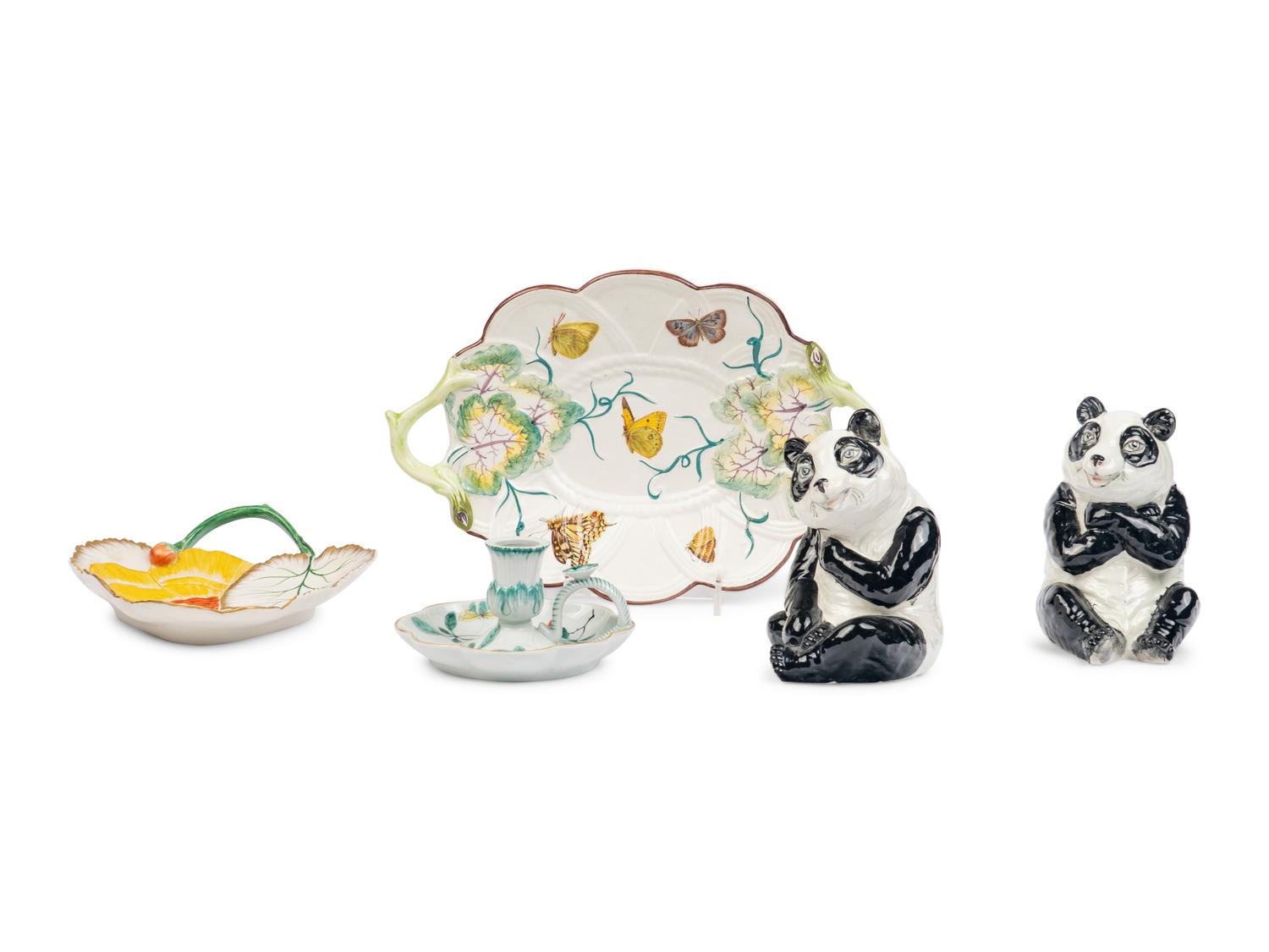 A Group of Porcelain Articles