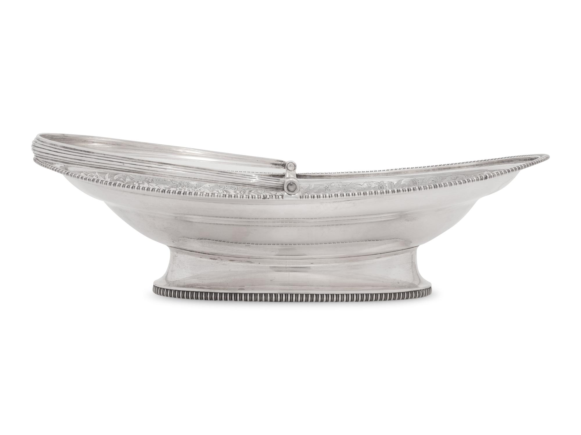 A George III Silver Fruit Basket