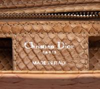 Christian Dior Multicolored Python Medium Lady Dior Bag, 2011