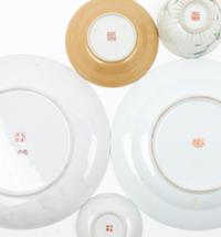 Sixty Chinese Porcelain Bowls and Plates