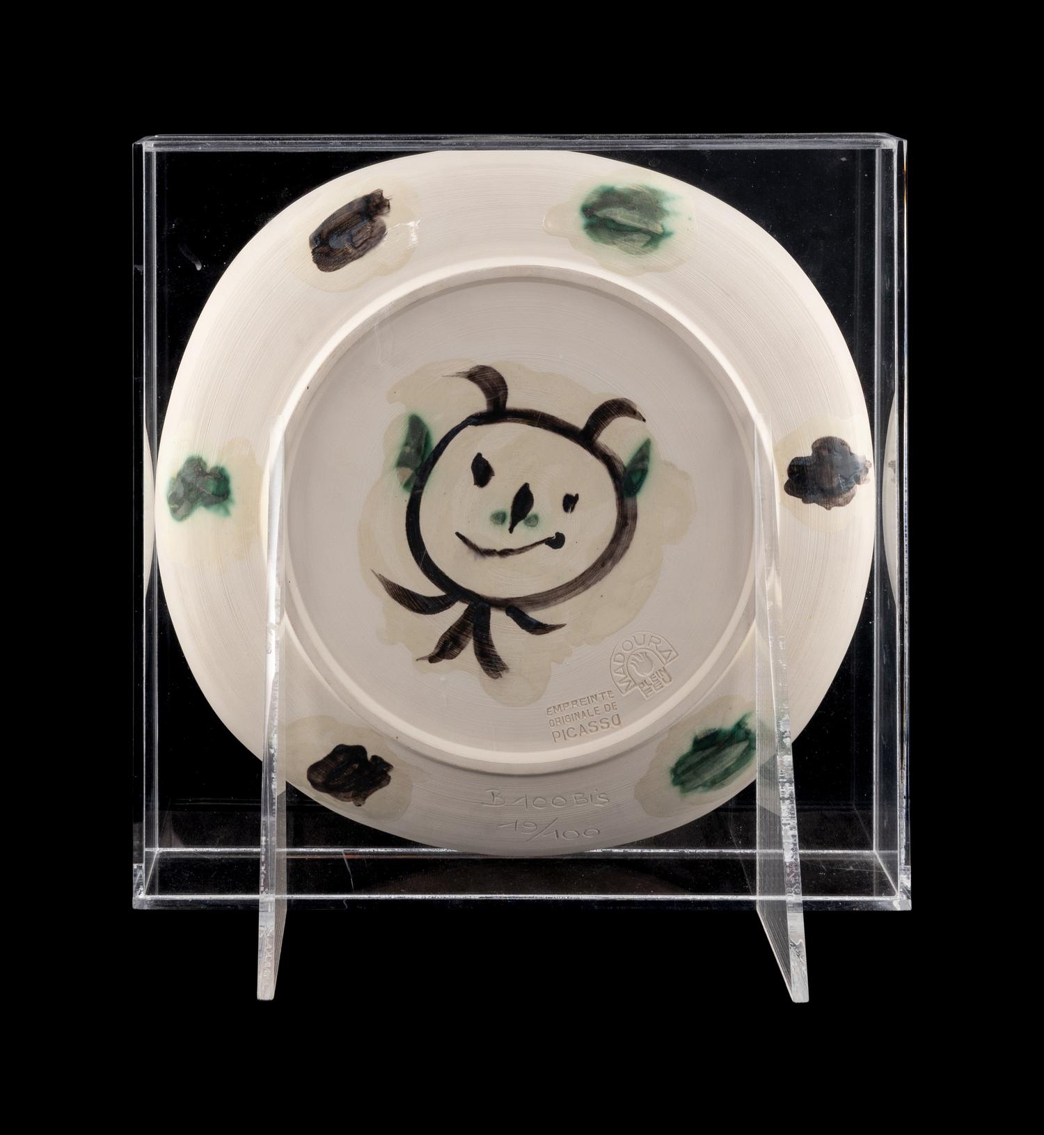 T ê te au masque (A.R. 363), 1956