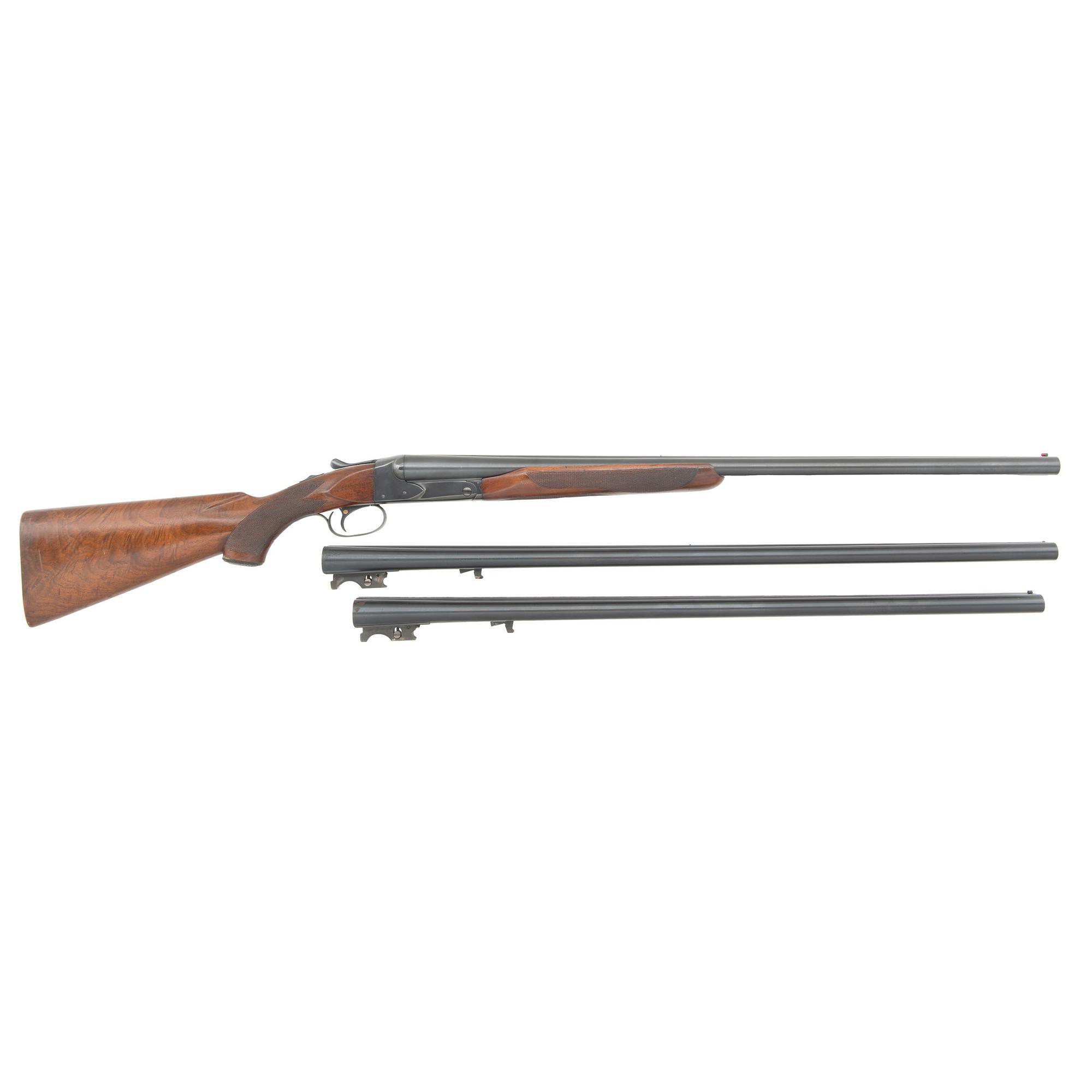 **Winchester Model 21 Skeet 12 Gauge Shotgun with Two Extra Barrels