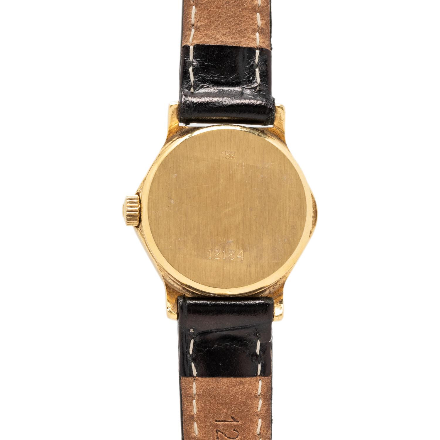 UNIVERSAL GENEVE, 18K YELLOW GOLD AND DIAMOND WATCH