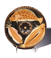 An Apulian Red-Figured Fish Plate