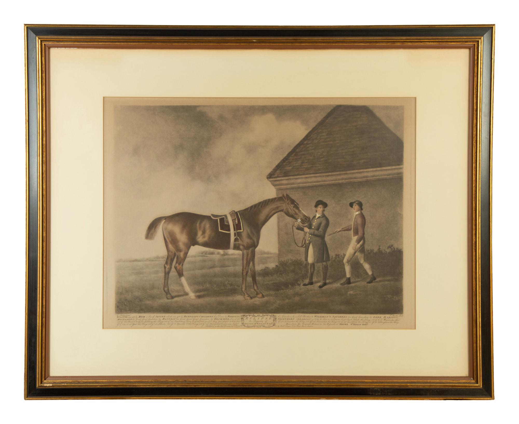 A Set of Four Equestrian Prints