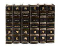CHURCHILL, WINSTON. The Second World War. London, 1948-1954. Signed [with] A History of the English-Speaking Peoples. L, 1956-58. [10vs